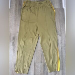 Free People Movement Baby Got Back Track Pants - Olive Green Size L